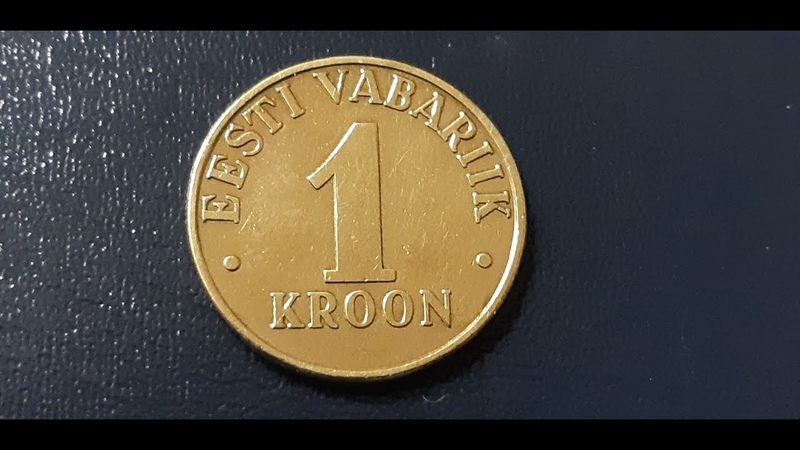 Эстония 1 крона,