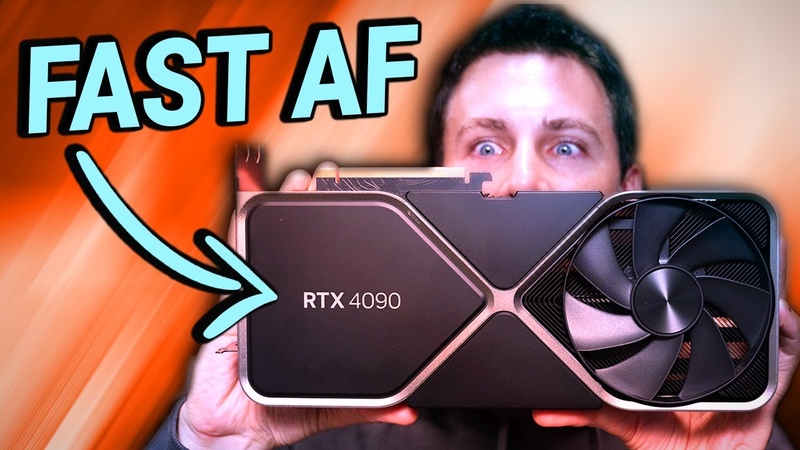 RTX 4090 Founders Review over DOUBLE The FPS of a