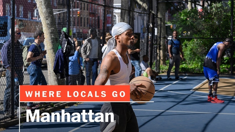 The legendary West Fourth basketball courts, aka The Cage, Where Locals