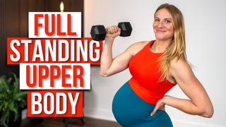 30-мин силовая тренировка рук и плеч полностью стоя дома. 30-minute FULL STANDING Arms & Shoulders Strength Training at Home!