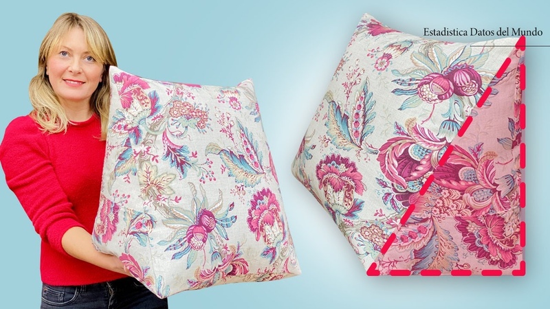 Multipurpose Triangular Cushion For Body, Back and Legs, DIY