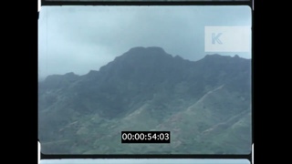 1960s Hawaii Beach Streets Mountains 16mm