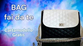 BORSA fai da te | Come cucire una borsa in similpelle | HANDMADE BAG | Small BAG sewing tutorial
