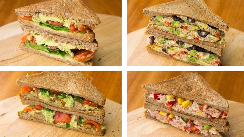 4 Healthy Sandwich Recipes For Weight Loss, Healthy Lunch
