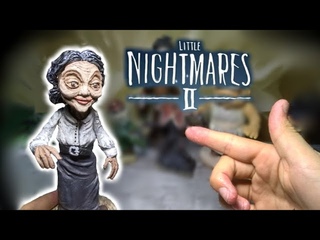 ЛЕПКА УЧИТЕЛЬНИЦЫМАЛЕНЬКИЕ КОШМАРЫ 2LITTLE NIGHTMARES 2TEACHERSCULPTUREClay Tutorial