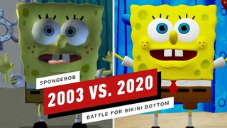SpongeBob: Battle for Bikini Bottom: 2003 vs. 2020 Graphics Comparison