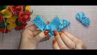 🎀Новогодние бантики🎀Блесящие и Шикарные🎀#бантики#новогодниебантики#handmade#мкбантиков#праздник#мк