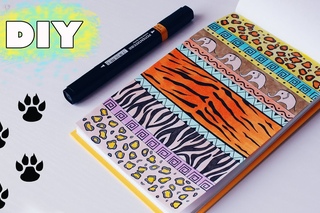 DIY: РИСУЮ Яркая страничка АФРИКАНСКИЕ МОТИВЫ ♥ Идеи для артбука, лд ♥ Дудлинг ♥ Tribal Print