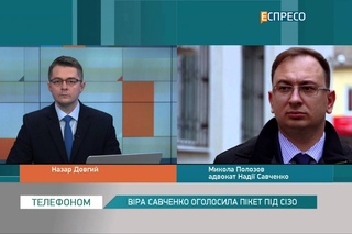 Віра Савченко оголосила пікет під СІЗО