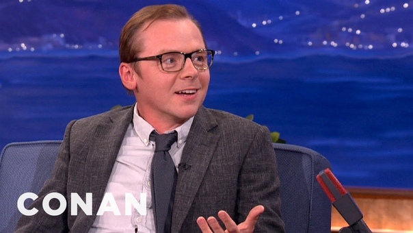 Simon Pegg Finds Tom Cruise Sickeningly Good Looking CONAN on