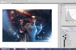 Post-production Valery Shevchenko. Photographer Igor Burba. Photoshop Lesson. Welder.