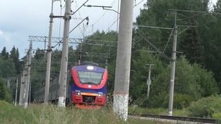 Электропоезд ЭП2Д-0082 РЭКС №803 Москва - Калуга