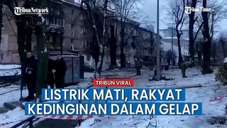 Zelensky Ngamuk Rusia Menyerang Saat Musim Dingin: Listrik Mati, Rakyat Kedinginan dalam Gelap