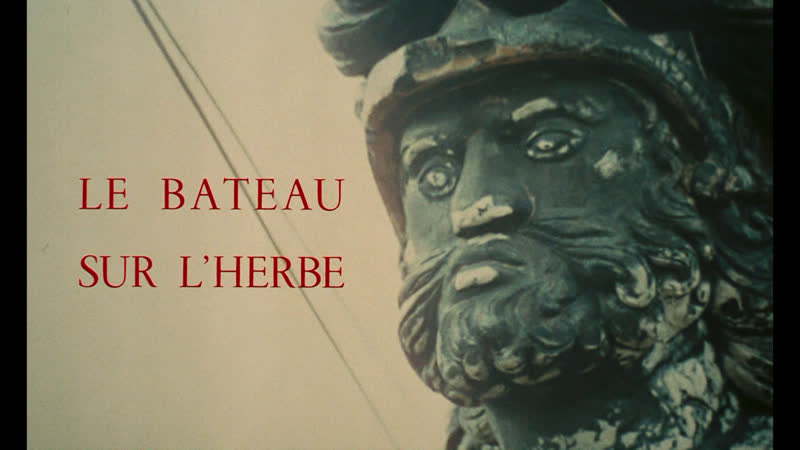 Gérard Brach Le bateau sur lherbe