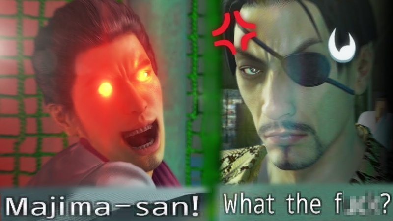 Yakuza Kiwami but Kiryu and Majimas roles are reversed and faces are