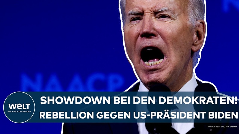 JOE BIDEN: Showdown bei den Demokraten Rebellion Konzertierte Aktion gegen den US