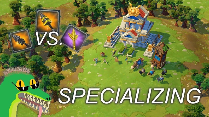 Specializing Gear Age of Empires Online Project