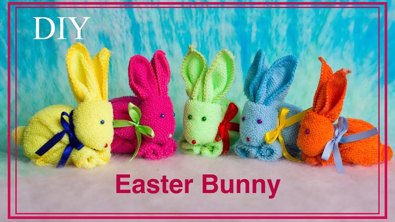 ЗАИ ЧИК из ПОЛОТЕНЦА, EASTER BUNNY. BUNNY of