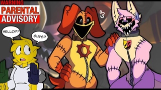 Poppy's Angel & DogDay X LemonWolf Foolish Games | Poppy Playtime Chapter 3Comic Dub