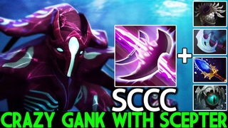 SCCC Spectre Crazy Gank with Scepter Build Nowhere is Safe Dota 2