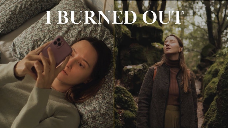 Healing from Burnout, Social Media Detox, Forest Bathing Cozy Slow Living in English