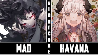 Nightcore - Mad Hatter / Havana (Switching Vocals)