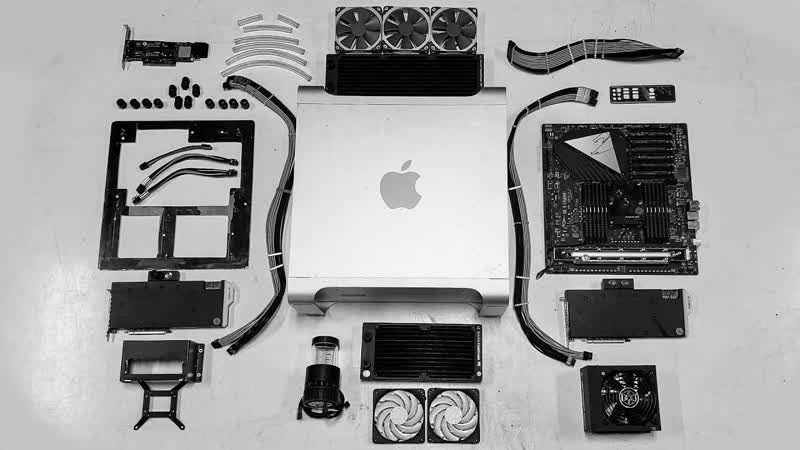Water cooling the FASTEST Mac on the