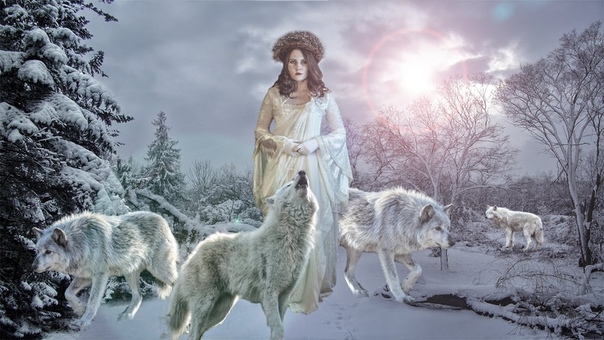 winter queen photo manipulation photoshop cc 2015. 5