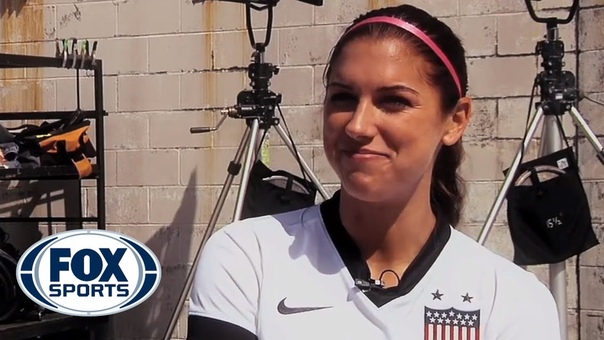 Alex Morgan Behind the Scenes with FOX Sports