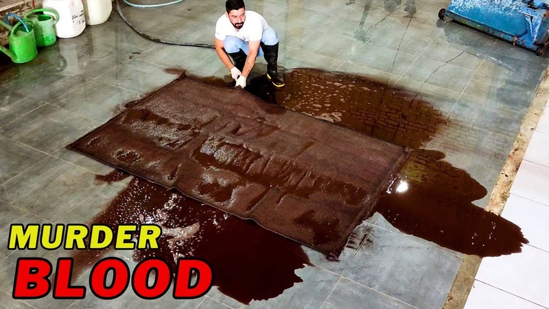 You have not seen such a dirty carpet , the brown water was flowing almost like mud