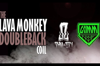 Lava Monkey DoubleBack Coil with Ohmboy and Grimm Green