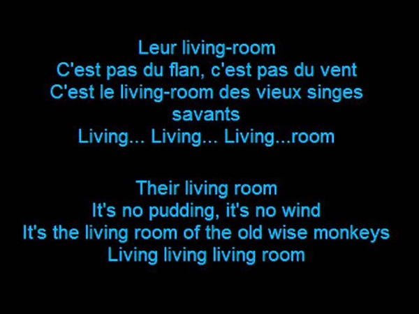 Living Room Paris Combo French (subs francais anglais French