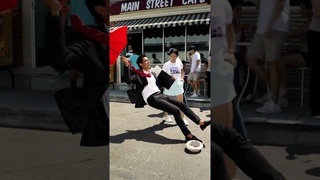 Street Performer Defies the Laws of Physics in this Amazing Performance