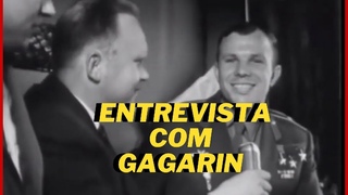 Entrevista de Yuri Gagarin em um trem na Finlndia - 1961