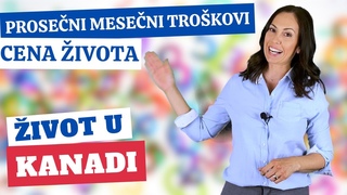 Cena ivota ili proseni meseni trokovi | ivot u Kanadi