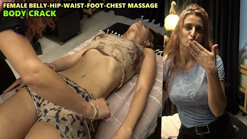 LADY AYNUR BELLY HIP CHEST FOOT TAPPING MASSAGE + CRACKS + ASMR Lady Leg, Waist, Face, Ear, Body