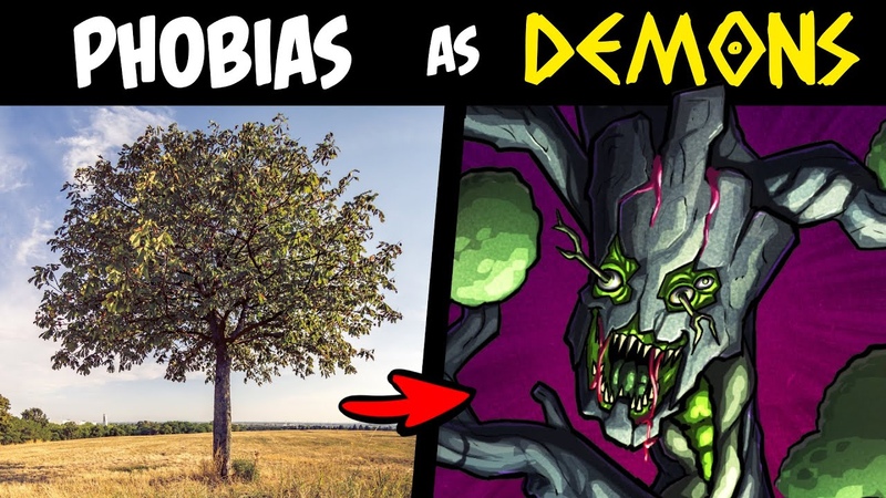 What if PHOBIAS Were DEMONS ( Lore Speedpaint)
