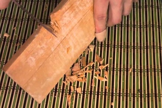 Самодельный нож из клапана