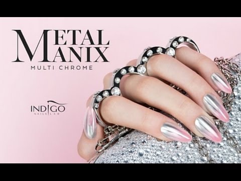 Создание эффекта Метал Indigo