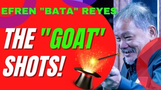 THE GOAT SHOTS THAT LIVE FOREVER! | Efren Bata Reyes