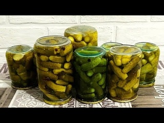 Огурчики без хлопот( без стерилизации, без двух- трхкратной заливки).