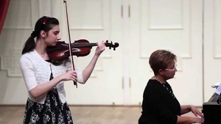 И.С. Бах. Концерт Ми мажор (I часть). Лиза Мосиенко