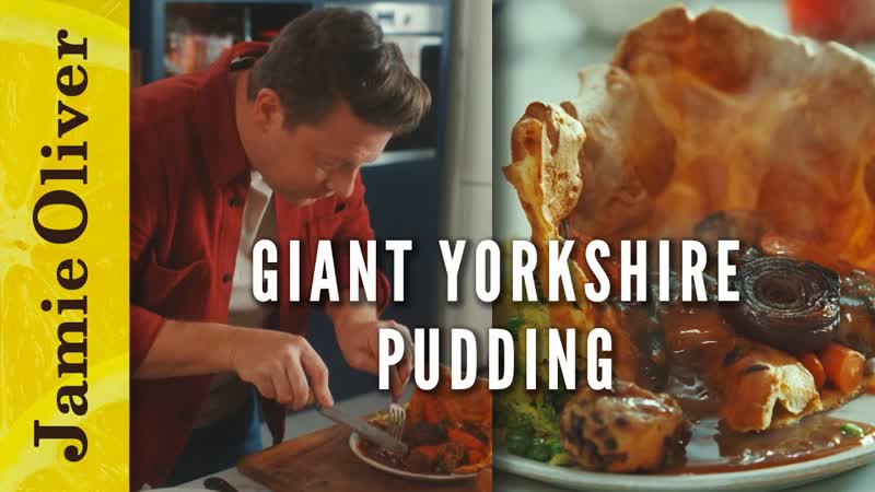 Giant Veggie Yorkshire Pudding, Jamie Olivers 1 Wonders, Channel 4. Mondays 8pm
