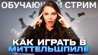 Что делать в миттельшпиле | Как играть после дебюта | Учимся строить планы и стратегии в шахматах