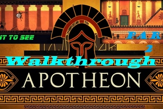 Отсекая голову Тирану, первый босс (Apotheon p. 2)