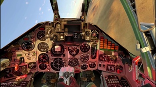 Бой на штурмовике Су-25 в локации Синай в VR шлеме в War Thunder. СБ режим.