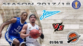Avtodor Best Games | VTB League 2017-18 | Zenit vs. Avtodor 01-04-2018