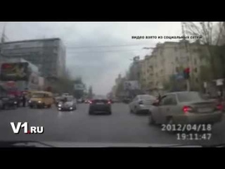 Женское ДТП в Волгограде