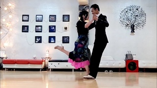 nuevo tango #sacada con gancho y enganche#puente y colgada#y