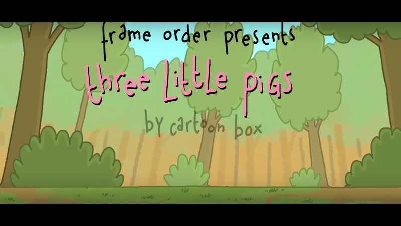 Three Little Pigs Parody, Cartoon Box 182, by Frame Order, Hilariously Dark Fairy Tale